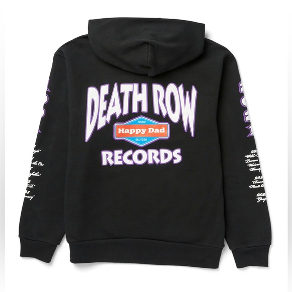 Happydad X Deathrow Varsity Hoodie - Picture 2 of 4